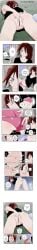 1boy 1girls anal_fingering anal_masturbation anal_orgasm anus ass bent_over bottomless caught caught_in_the_act caught_masturbating censored comic female female_masturbation fingering fingering_ass fingering_pussy hand_in_panties masturbation on_stomach orgasm panties pastroart public pussy pussy_juice rubbing_anus satisfied satisfied_look sucking sucking_finger surprised surprised_expression vagina vaginal_masturbation