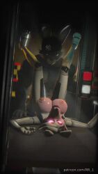 1boy 1boy1girl 1girls 2023 3d ahe_gao ambiguous_penetration animated anthro anthro_only anthrofied areola areolae baseball_cap big_breasts bowtie breasts bunny_boy female female_focus female_on_bottom female_penetrated five_nights_at_freddy's five_nights_at_freddy's_2 fox fox_ears fox_girl furry furry_female furry_only furry_tail hat hi_res highres huge_breasts large_breasts male male_on_top maledom mangle_(fnaf) mating_press moaning mp4 muscular muscular_male nipple_piercing nipples on_table penetration pink_eyes ray_raider red_lips robot robot_girl rr_1 sound straight tail video