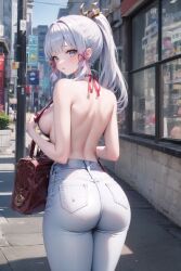 kamisato ayaka from genshin impact