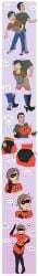 assimilation clothing_transformation diggerman elasti-girl fusion mascot mascot_costume mascot_suit merged merged_together merging pixar pixar_mom tagme the_incredibles transformation