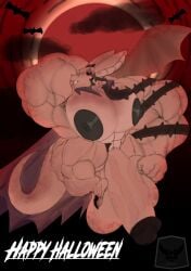 balls big_balls big_muscles big_nipples big_penis bite_mark black_eyes blood blood_moon bodily_fluids boldemonic genitals hi_res huge_balls huge_cock huge_muscles huge_nipples huge_pecs hyper hyper_balls hyper_genitalia hyper_muscles hyper_penis kobold male muscular nipples penis sapa_(boldemonic) solo tattoo vampire vampire_bite