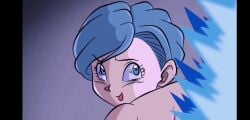 ahe_gao all_fours animated bent_over big_ass big_breasts big_penis blue_hair bra_(dragon_ball) bra_briefs bulma bulma_briefs cum cum_inside doggy_style dragon_ball from_behind fucked_senseless fucked_silly impregnation interspecies prince_vegeta pseudocel rough_sex sound super_saiyan_blue tagme tongue_out vaginal_penetration vegeta video voice_acted