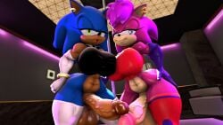 2futas 3d 3d_(artwork) big_penis futanari intersex nackey rule_63 sister sisters sonia_the_hedgehog sonic_(series) sonic_the_hedgehog sonique_the_hedgehog