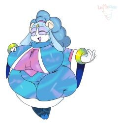 ariem big_breasts breasts huge_breasts lattemon sonic_(series) sonic_dream_team sonic_the_hedgehog_(series) thick_thighs wide_hips