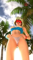 1girls 2024 3d 9:16 abs animated bare_breasts blonde_hair bouncing_breasts breasts_cutout crop_top cutout evie_(fortnite) female female_only fortnite light-skinned_female light_skin looking_at_viewer looking_down midriff mp4 music nipples red-tinted_eyewear red_lipstick seejaydj solo solo_female sound summitseeker_evie_(fortnite) swinging_hips tagme thong tinted_eyewear video