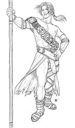 artist_request kilik male male_only sketch solo soul_calibur uncensored yaoi