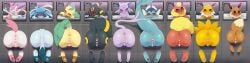 absurd_res all_nine_eeveelutions anus ass big_butt black_body black_eyes black_fur blue_body blue_fur blue_sclera blush brown_body brown_fur censor_bar dagasi eevee eeveelution espeon female feral flareon fur generation_1_pokemon generation_2_pokemon generation_4_pokemon generation_6_pokemon genitals glaceon group hi_res jolteon leafeon long_image nintendo orange_body orange_fur pawpads pokemon pokemon_(species) purple_body purple_fur purple_sclera pussy quadruped raised_tail red_sclera stuck_in_wall sylveon tail tan_body tan_fur through_wall umbreon vaporeon wide_image yellow_body yellow_fur