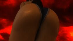 3d animated apple_butt ass ass_focus ass_jiggle back_view bare_shoulders big_ass black_hair bouncing_ass dat_ass earrings edenian fat_ass female_focus focus kishi kitana kitana_(mk9) leaning leaning_forward light-skinned_female long_hair mortal_kombat mortal_kombat_(2011) princess red_background royalty solo solo_female thick_ass thick_legs thick_thighs tight_clothing voluptuous voluptuous_female wide_hips