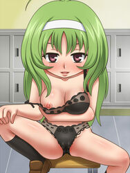 awa green_hair kanako_watanabe star_driver tagme