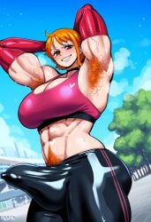 nami (one piece) from one piece by gloopai