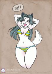 anna_matronic bikini female solo temmie undertale