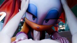 1boy 1girls 3d 3d_model animated big_ass big_breasts fellatio female foot_fetish footjob furry furry_on_human human human_on_anthro male moaning_in_pleasure mobian mobian_(species) mobian_bat mp4 pov rouge_the_bat sega sonic_(series) sonic_adventure_2 sonic_the_hedgehog_(series) sound tagme video wigfritter