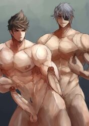 bara gay male_only rex_(xenoblade) xenoblade_(series) xenoblade_chronicles_2 xenoblade_chronicles_3 yaoi zeke_von_genbu_(xenoblade)