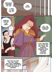 1girls comic disguise ellie_skinsuit english_text female impersonation imposter impunderneath original original_character page_55 possessed possession sfw story