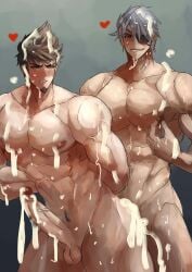 bara gay male_only rex_(xenoblade) xenoblade_(series) xenoblade_chronicles_2 xenoblade_chronicles_3 yaoi zeke_von_genbu_(xenoblade)