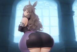 1girls ai_generated fire_emblem fire_emblem_awakening huge_ass long_hair looking_back nintendo novelai solo solo_female sumia_(fire_emblem) thick thick_thighs wide_hips