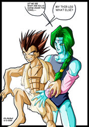 2005 2boys dragon_ball dragon_ball_z gay male male_only vegeta yaoi zarbon