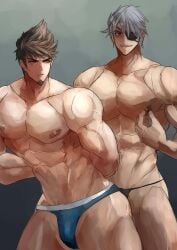 bara gay male_only rex_(xenoblade) xenoblade_(series) xenoblade_chronicles_2 xenoblade_chronicles_3 yaoi zeke_von_genbu_(xenoblade)