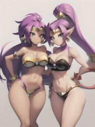 shantae (character) from shantae by tharrorart