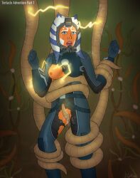 1girls ahsoka_tano arms_up background berrythelothcat blue_eyes bodysuit bound_legs bound_wrists breasts bubble clone_wars cptn_xxx crotchless edit electronics english_text exposed_breasts eyes facial_markings female femsub forced gloves green_background headgear highres hodling horn hydroid_medusa imminent_rape in_water interspecies jedi jedi_padawan jellyfish karkaris kelp leg_grab lucasfilm markings mask monster nipples ocean one_breast_out open_eyes open_mouth outercourse part_1 restrained scuba scuba_gear scuba_mask sea star_wars submissive tantacle tentacle tentacle_bondage tentacle_hair text the_clone_wars:_season_four tight_clothing title togruta torn_clothes torn_legwear underwater vambraces wardrobe_malfunction water watermark wetsuit white_markings