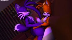 2boys 3d 3d_(artwork) anal anal_sex gay gay_sex jasie_the_fox jasielewdko jasienorko male male/male male_penetrated male_penetrating sonic_(series) tagme tails