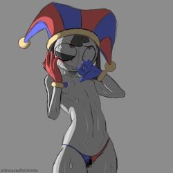 pomni from glitch productions by ecodeluden