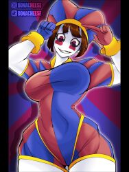 pomni from glitch productions by bonacheese