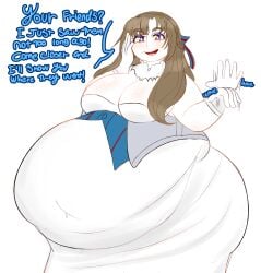 belly belly_bulge big_belly big_belly_bulge big_breasts breasts commission do_you_love_your_mom_and_her_two-hit_multi-target_attacks? light-skinned_female light_skin lying milf milf_pred mother mother_pred oosuki_mamako oral_vore post_digestion post_vore pre_vore renhanaswife soft_vore still_hungry talking_to_viewer tsuujou_kougeki_ga_zentai_kougeki_de_ni-kai_kougeki_no_okaasan_wa_suki_desu_ka? vore vore_belly waving waving_at_viewer weight_gain