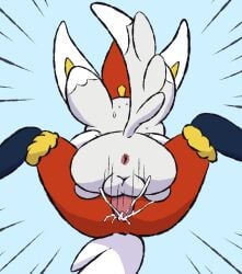 ambiguous_gender anthro cinderace fur furry male minccino mincheeto missionary_position pokémon_(species) pokemon pokemon_(species) tagme tail