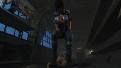 3d artist_request bethesda_softworks black_hair black_lipstick collar fallout fallout_(series) fallout_4 female female_protagonist foot_fetish human humiliation large_breasts queen_of_spades screenshot short_hair skin_tight sole_survivor sole_survivor_(female) stepped_on straight tagme vault_dweller vault_girl vault_meat vault_suit