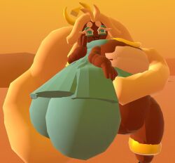 big_ass big_breasts black_body breasts bubble_ass bubble_butt cheese cookie cookie_run cookie_run_kingdom dessert egypt egyptian egyptian_clothes egyptian_female female female_only gold_jewelry mozzarella_cookie rec_room recroom weirdmaker43 yellow_sky