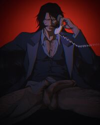 artist_request bara bleach bleach:_the_thousand-year_blood_war dilf erection gay penis yhwach