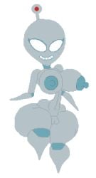 1girls alien areolae barefoot breasts completely_nude completely_nude_female emoji emoji_(race) female female_only full_body keelgabeytheart naked naked_female nipples no_outlines nude nude_female pussy robot smile solo solo_female