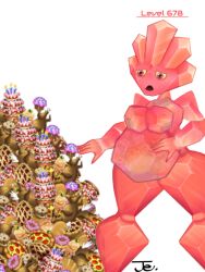 1monster 4_fingers anthro artist_signature big_belly big_blue_bubble bread breasts cake cookie crystal crystal_humanoid cupcake donut edit edited_official_artwork english_text ethereal_island food frown half-closed_eyes hourglass_figure humanoid ice_cream jeeode legs_apart level_number macro multi_eye my_singing_monsters no_nipples no_pussy number open_mouth pie pink_body pink_eyes pizza plain_background red_body red_eyes signature simple_background solo sprite_edit stuffed_belly stuffing text third-party_edit turkey white_background worried yellow_sclera