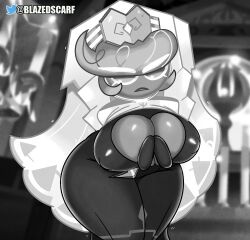 big_ass big_breasts big_butt big_thighs blazedscarf breasts breasts breasts cookie cookie_run cookie_run_kingdom monochrome nun nun_outfit pastry_cookie thick_ass thick_hips thick_legs thick_thighs wide_hips