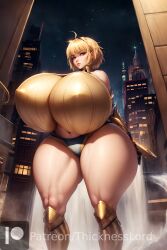 1girls absurd_res absurdres ai_generated armor big_breasts blonde_hair breasts curvaceous curves curvy curvy_body curvy_female curvy_figure curvy_hips fate_(series) female female_only genderswap_(mtf) gilgamesh gilgamesh_(fate) hi_res high_resolution highres huge_breasts long_legs massive_breasts massive_thighs rule_63 shiny_skin short_hair solo solo_female solo_focus stable_diffusion thick_thighs thicknesslord voluptuous voluptuous_female wide_hips