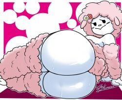 ass ass_focus ass_shake big_ass big_butt female female_only flower flower_in_hair flowers fur girly jyto king_murese lamb my_piano my_sweet_piano onegai_my_melody piano piano-chan pose sanrio sheep smug smug_face sweat sweatdrop sweaty sweaty_breasts the_lonely_king_rw