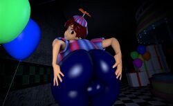 3d 3d_(artwork) aged_up backsack balloon_boy_(fnaf) ballsack bonfiebutt bubble_ass bubble_butt clothed dat_ass femboy five_nights_at_freddy's five_nights_at_freddy's_2 male_only sfm source_filmmaker tagme twink