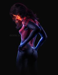 1girls 3d brunnette comic cosplay crossover_cosplay ellie_(the_last_of_us) ellie_williams female female_only human human_only humanoid lektra_3d light-skinned_female light_skin long_hair_male marvel marvel_comics pose posing poster smoking solo solo_female spider-man_(cosplay) spider-man_(series) tattoo the_last_of_us the_last_of_us_2 thick video_game video_games wolf_cut