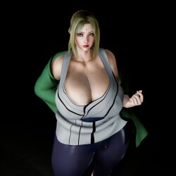 16:9 1girls 3d 4k big_breasts black_eyeshadow blonde_hair breasts busty eye_contact female hourglass_figure huge_breasts jacket large_ass large_breasts light-skinned_female light_skin long_breasts looking_at_viewer love_handles mascara mature_female naruto pose posing pov red_lipstick seductive seductive_eyes shirt tagme thethiccart thick_thighs thighs tsunade virtamate voluptuous white_skin wide_hips