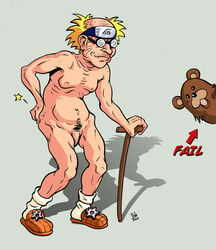 male male_only muscles naruto old_man pablo_comics pedobear penis text uzumaki_naruto