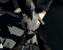 3d garry's_mod hunter_(left_4_dead) left_4_dead the_witch witch_(left_4_dead)