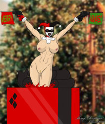 00s 2000s 2009 batman_(series) christmas dc female female_only harley_quinn human jpowell solo tagme