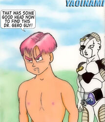 bumwolf dragon_ball dragon_ball_z frieza trunks_briefs yaoi yaoinami