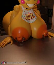 toy chica (fnaf) from five nights at freddy's by feversfm