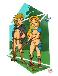 1boy 1girls areolae belly_button belt blonde_hair blue_eyes body_hair breasts breath_of_the_wild casual casual_nudity chest_hair clitoris croquet earrings elf_ears fairy female flaccid flaccid_penis foreskin full_color grass hi_res hylian labia legwear link link_(breath_of_the_wild) male male_and_female_focus mostly_naked mostly_nude naked naked_belt naked_cape naked_female naked_footwear naked_male naked_shrug naked_with_shoes_on nature naturist nintendo nipples non-sexual_nudity nonsexual_nudity nudist outdoors outie_pussy outside penis playing_sports pointy_ears practically_nude princess_zelda pubes pubic_hair pussy sheikah_slate shrug_(clothing) simple_artstyle smiling sport sports tactical_nudity tagme testicles the_legend_of_zelda thenudehuemuse transparent_background tree uncensored uncensored_penis uncensored_vagina uncircumcised useless_clothing vagina zelda_(breath_of_the_wild)