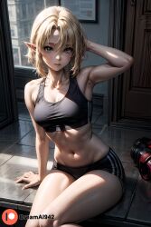 alpha (the eminence in shadow) from kage no jitsuryokusha ni naritakute! by dreamai942