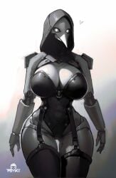 1girls 2023 2d 2d_(artwork) beak big_breasts big_thighs black_leotard breasts busty cleavage female female_focus female_only garter_straps heart hi_res highres hips hood hourglass_figure large_breasts large_thighs leotard looking_at_viewer original original_character plague_doctor psyk323 robot robot_girl robot_plague_doctor_(psyk323) robotic_arm solo solo_female solo_focus thick_thighs thigh_gap thighs voluptuous white_eyes wide_hips