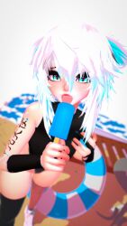 3d alexandrecollvr alexavr animal_ears arm_tattoo blue_eyes blurred_background blurry_background breasts female female_only grey_hair heart-shaped_pupils heart_eyes humanoid jpeg light-skinned_female light_skin pale-skinned_female pale_skin popsicle solo tattoo_on_arm tattooed_arm tattoos tongue tongue_out vr_media vrchat