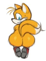 ass canid canine filthyopossum fox hi_res male mammal sega solo sonic_(series) sonic_the_hedgehog_(series) tails